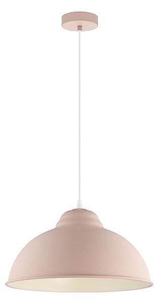Eglo 54964 - Lampadario a sospensione con filo TRURO-P 1xE27/60W/230V rosa