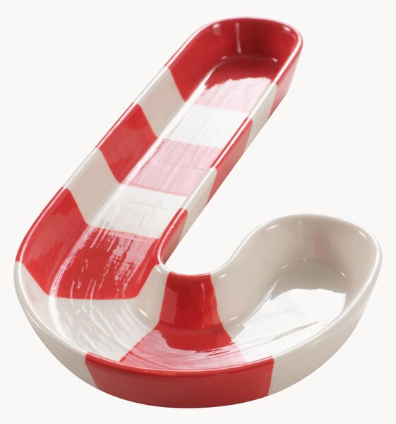 Piatto da portata in porcellana Candy Cane