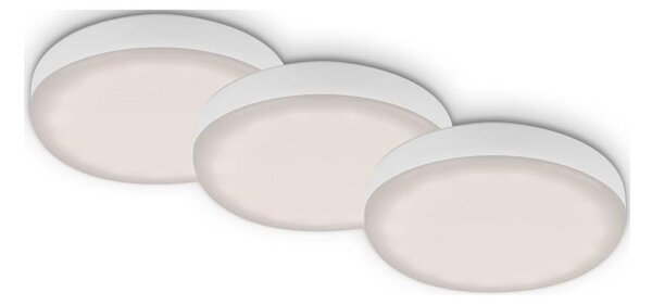 Briloner 7061-436 - SET 3x Lampada LED da incasso per bagni LED/3W/230V IP44