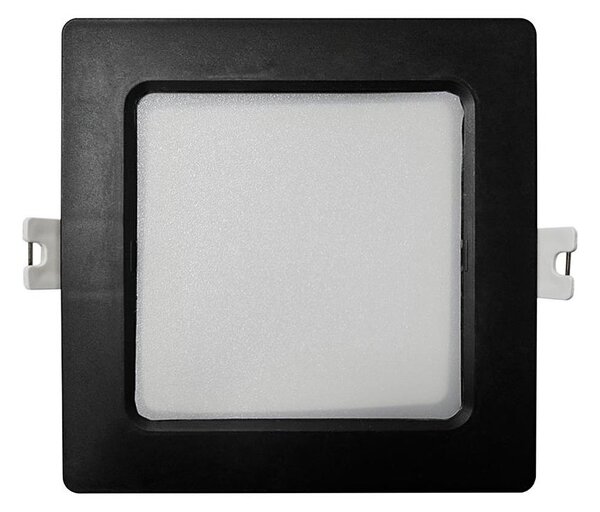 Lampada LED da incasso SQUARE LED/6W/230V 4000K 12x12 cm nero