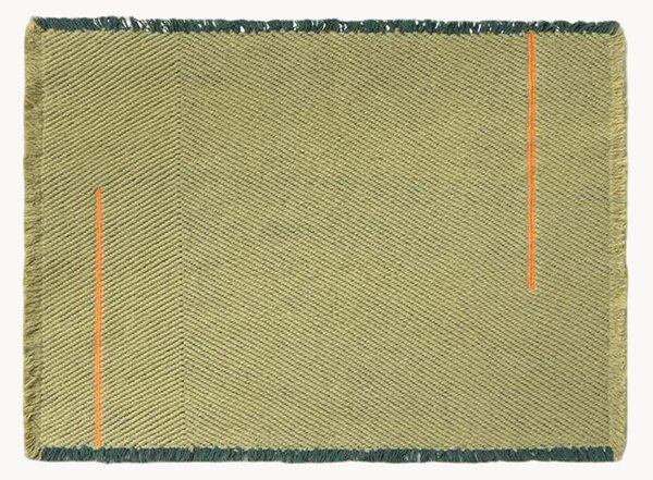 Set di 2 tovagliette americane in cotone Silent Geometry