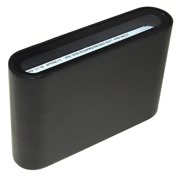 Applique LED da esterno FLOW LED/3W/230V IP54 nero