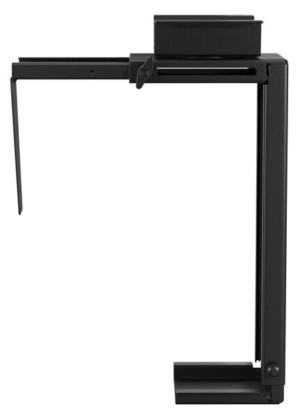 Supporto per PC sotto la scrivania, sospeso, per setup da gaming, nero: Diablo PC Holder