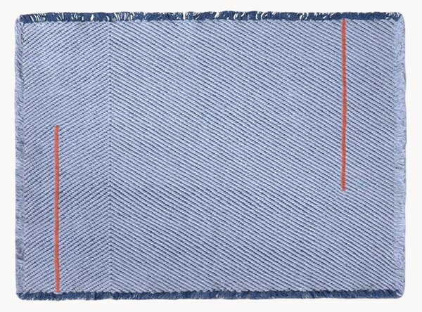 Set di 2 tovagliette americane in cotone Silent Geometry