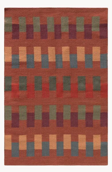 Tappeto in lana tessuto a mano Silent Geometry, varie misure