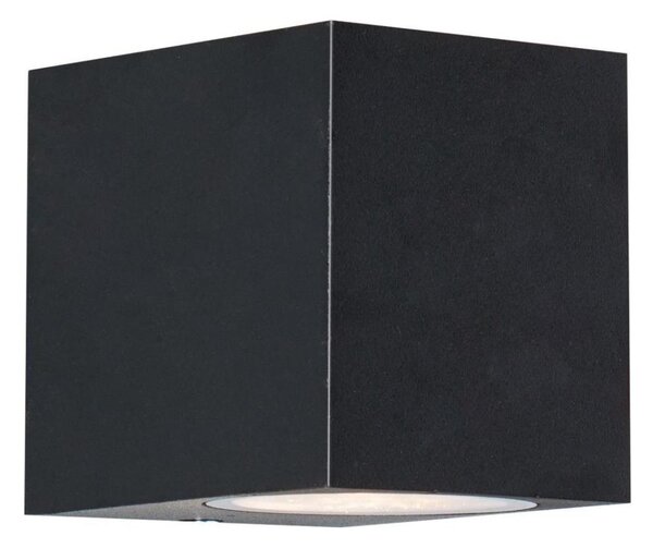 Zuma Line SJ20211-1W-Applique da esterno HARMONIA 1xGU10/35W/230V IP44 nero