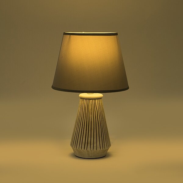 Lampada da tavolo 1xE14/40W/230V patina/grigio