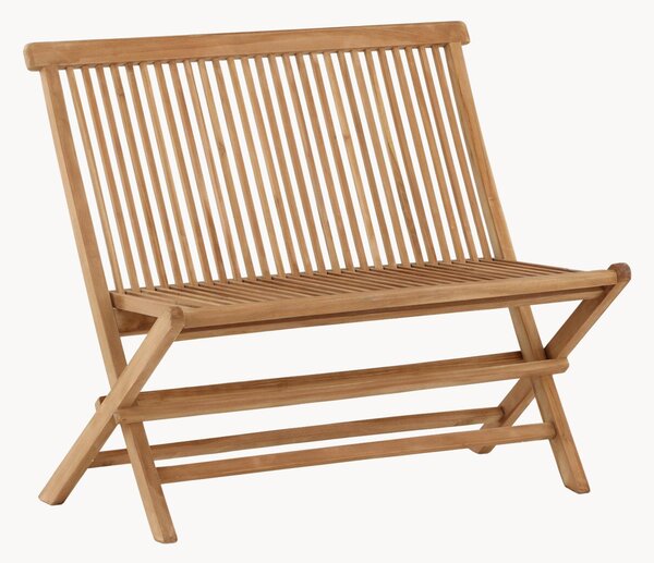 Panca da giardino pieghevole in legno di teak Ghana