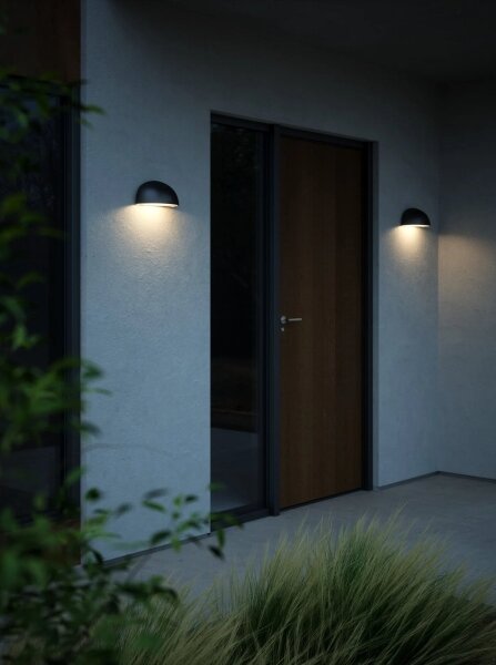 Nordlux - Applique da esterno SCORPIUS 1xE27/25W/230V IP44 nero