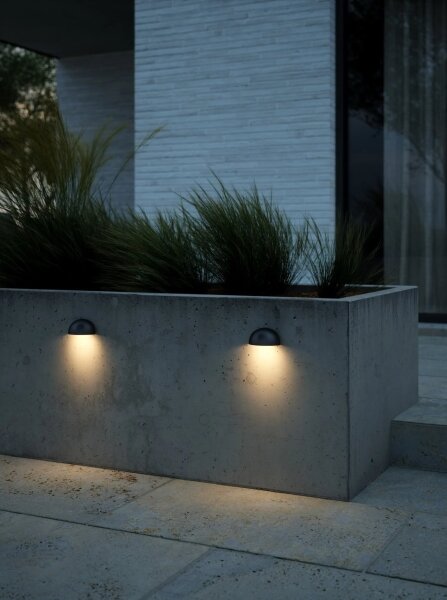 Nordlux - Applique da esterno SCORPIUS 1xE14/15W/230V IP44 nero
