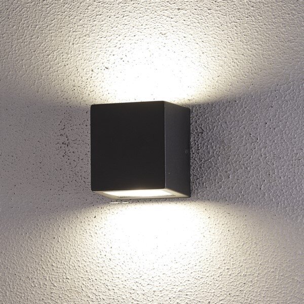 Applique a LED da esterno 2xLED/5W/230V 4000K IP54 nero