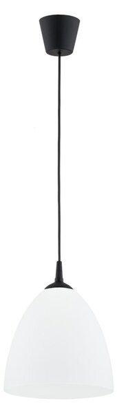 Lampadario a sospensione con filo LERA 1xE27/15W/230V nero