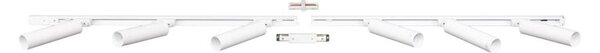 Zuma Line 3049 - Faretto per sistema a binario LULU 6xGU10/35W/230V bianco