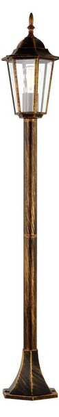 Lampada da esterno ARRAIA 1xE27/15W/230V IP44 patina di bronzo