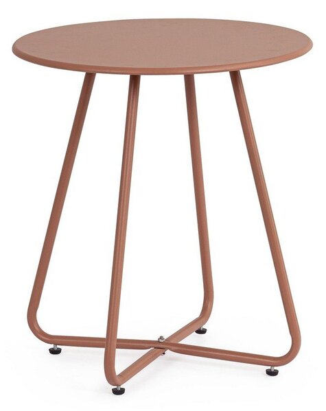 Tavolino da giardino rotondo in acciaio ø 45 cm Jable – Bizzotto