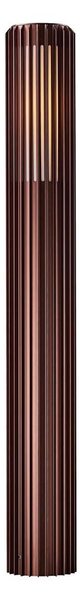 Nordlux - Lampada da esterno ALUDRA 1xE27/15W/230V IP44 marrone 95,4 cm