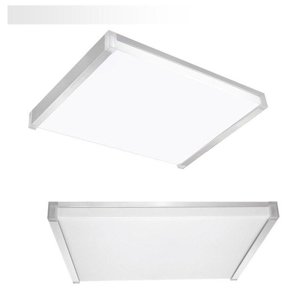 3065-63x60 Plafoniera a LED con telecomando Colore della luce/luminosità regolabile Paralume in acrilico A+