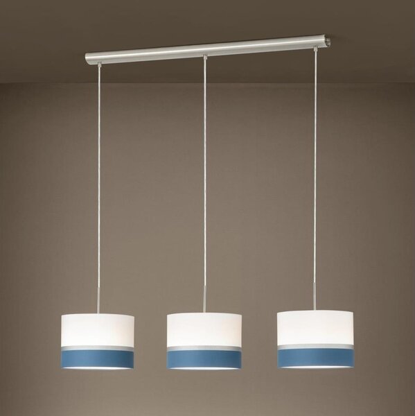 Eglo 38555 - Lampadario a sospensione con filo SPALTINI 3xE27/60W/230V