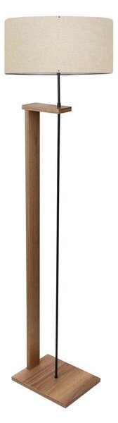 Lampada da terra AYD 1xE27/40W/230V marrone/beige