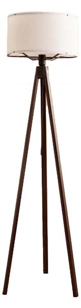 Lampada da terra AYD 1xE27/40W/230V marrone/bianco