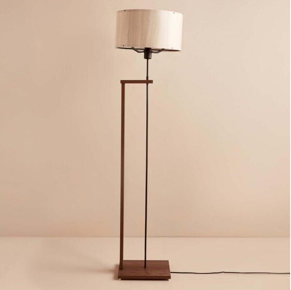 Lampada a piantana AYD 1xE27/40W/230V marrone/beige
