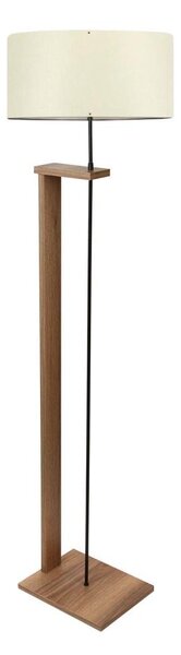 Lampada da terra AYD 1xE27/40W/230V marrone/crema