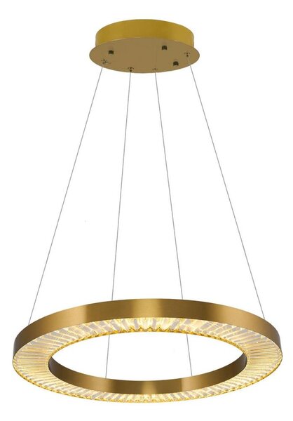 Lampadario LED sospeso su cavo JESI LED/85W/230V 3000K diam. 80 cm bronzato