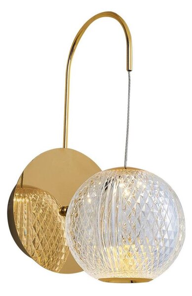 Lampada da parete LED CREMONA LED/5W/230V 3000K dorata