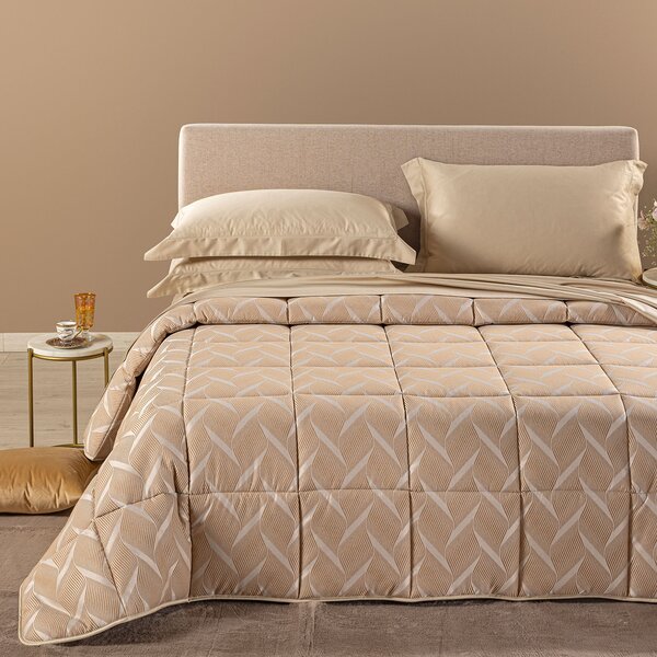 Trapunta MATRIMONIALE Biki AMBRA Raso Jacquard Caleffi
