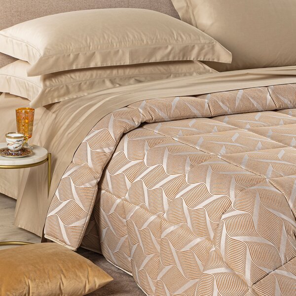 Trapunta MATRIMONIALE Biki AMBRA Raso Jacquard Caleffi