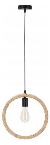 Lampadario a cavo KOLO 1xE27/40W/230V beige/nero
