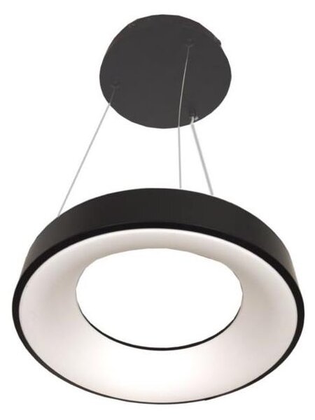 Lampadario LED a cavo DRAX LED/32W/230V 4000K diam. 38 cm nero