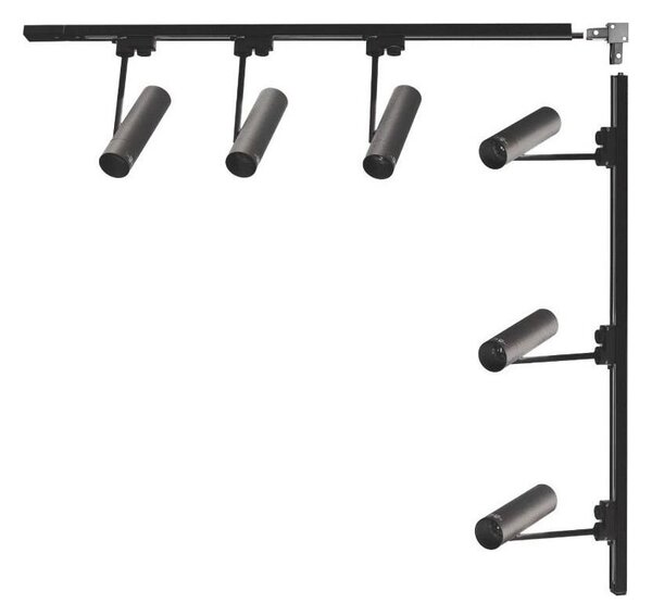 Zuma Line 3569 - Faretto per sistema a binario LISA 6xGU10/35W/230V nero