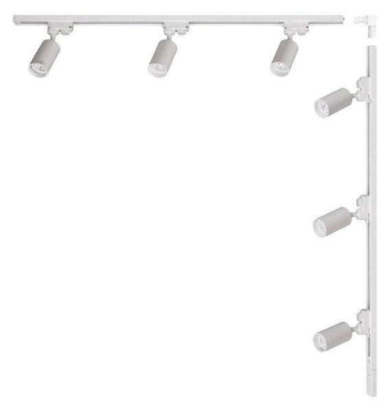 Zuma Line 3565 - Faretto per sistema a binario TUBE 6xGU10/35W/230V bianco
