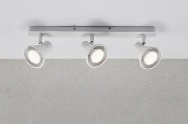 Nordlux - Faretto EIK 3xGU10/35W/230V bianco
