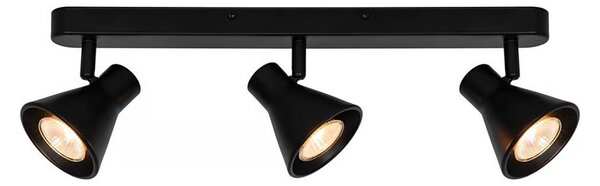 Nordlux - Faretto EIK 3xGU10/35W/230V nero