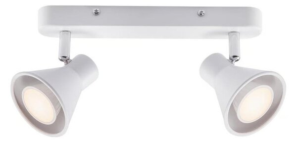 Nordlux - Faretto EIK 2xGU10/35W/230V bianco
