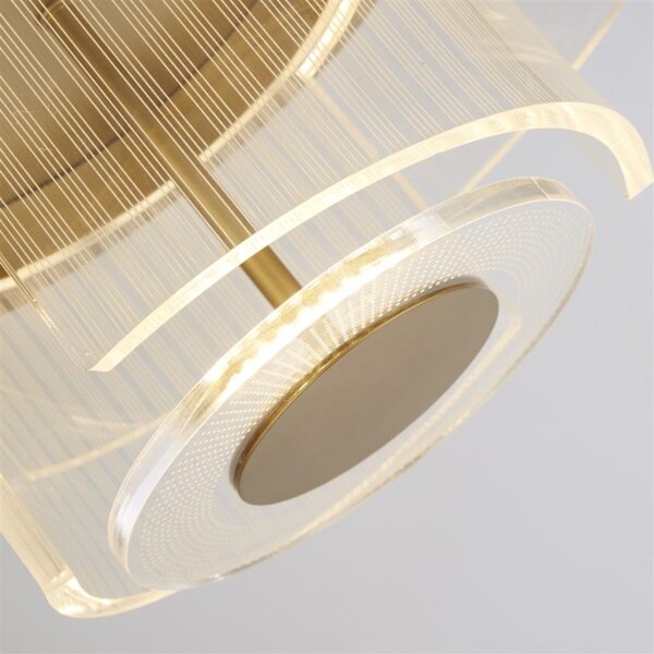 Searchlight 25051-400GO - Lampada da soffitto DECO LED/32W/230V