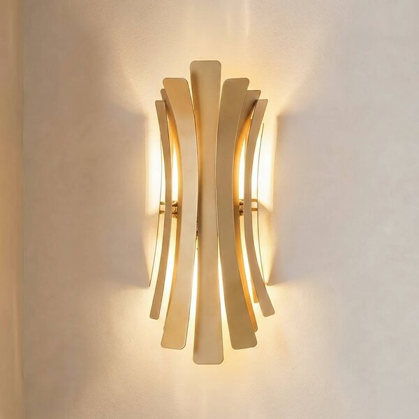 Applique da parete Lınea Opviq, dimmerabile, Ottone / Oro, Soggiorno / Sala da pranzo, Metallo, Moderno, Applique