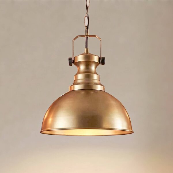 Lampada a sospensione Kure Opviq, dimmerabile, Ottone / Oro, Soggiorno / Sala da pranzo, Metallo, Vintage, Lampada a sospensione