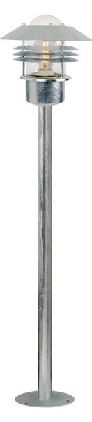 Nordlux - Lampada da esterno VEJERS 1xE27/60W/230V IP54 argento 92 cm
