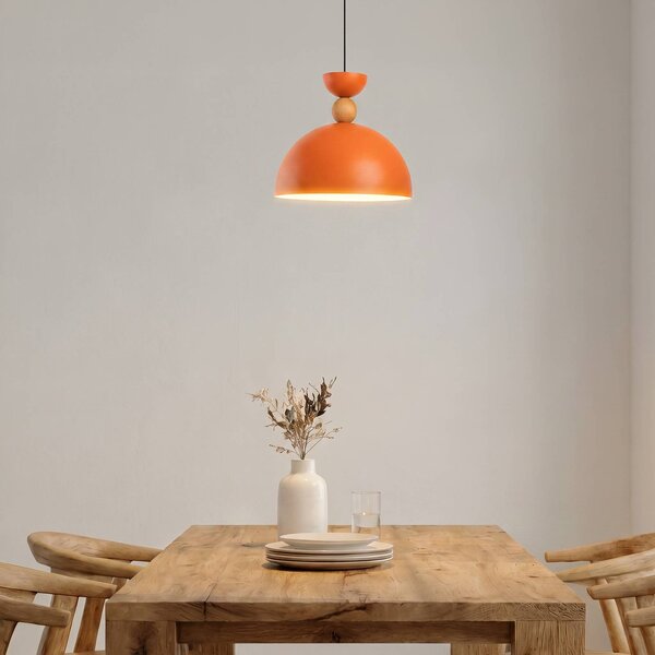 Lampada a sospensione Kure Opviq, dimmerabile, Giallo / Arancione, Soggiorno / Sala da pranzo, Metallo, Lampada a sospensione