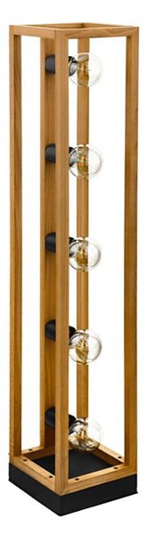 Eglo 32148 - Lampada da terra BLACKCROWN 5xE27/40W/230V marrone