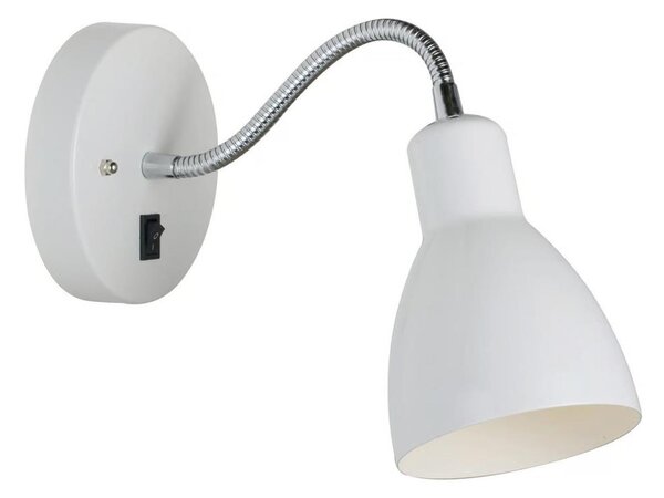Nordlux - Lampada da parete CYCLONE 1xE14/15W/230V bianca