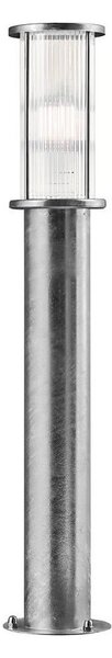 Nordlux - Lampada da esterno LINTON 1xE27/15W/230V IP54 argento 80 cm