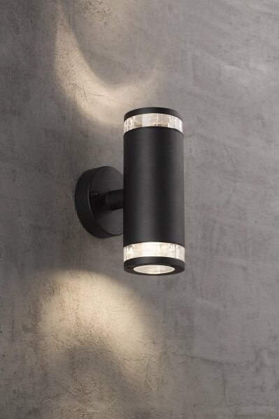 Nordlux - Applique da esterno BIRK 2xGU10/28W/230V IP44