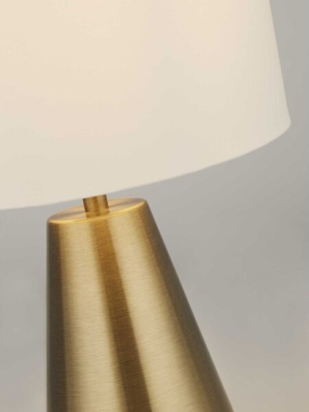 Searchlight EU700818 - Lampada da tavolo dorata 1xE14/25W/230V
