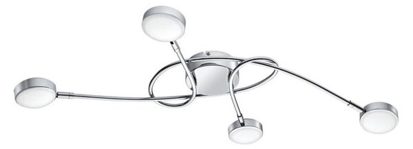 Eglo 32996 - Plafoniera LED SALTO 4xLED/5,4W/230V cromo lucido