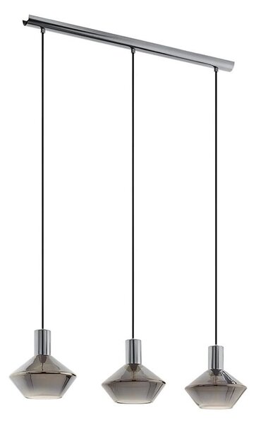 Eglo 97424 - Lampada a sospensione con cavo PONZANO 3xE27/60W/230V