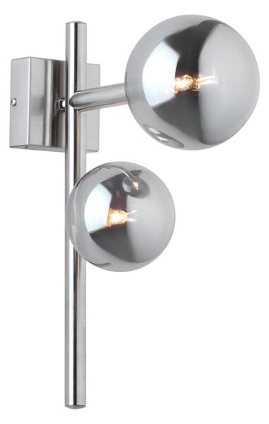 Jupiter 1903 - Applique NEPTUN 2xG9/14W/230V cromo opaco/grigio fumé